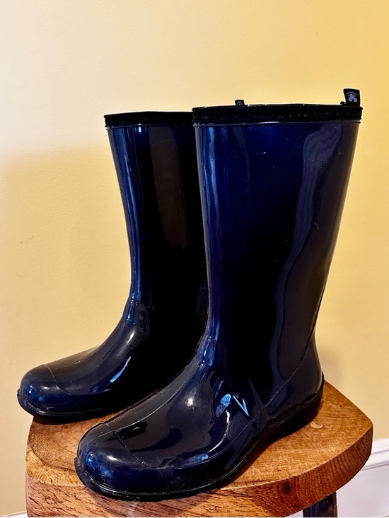 Kamik Shoes - Kamik Navy Blue Gloss Rain Boots - Women's Rain Boots